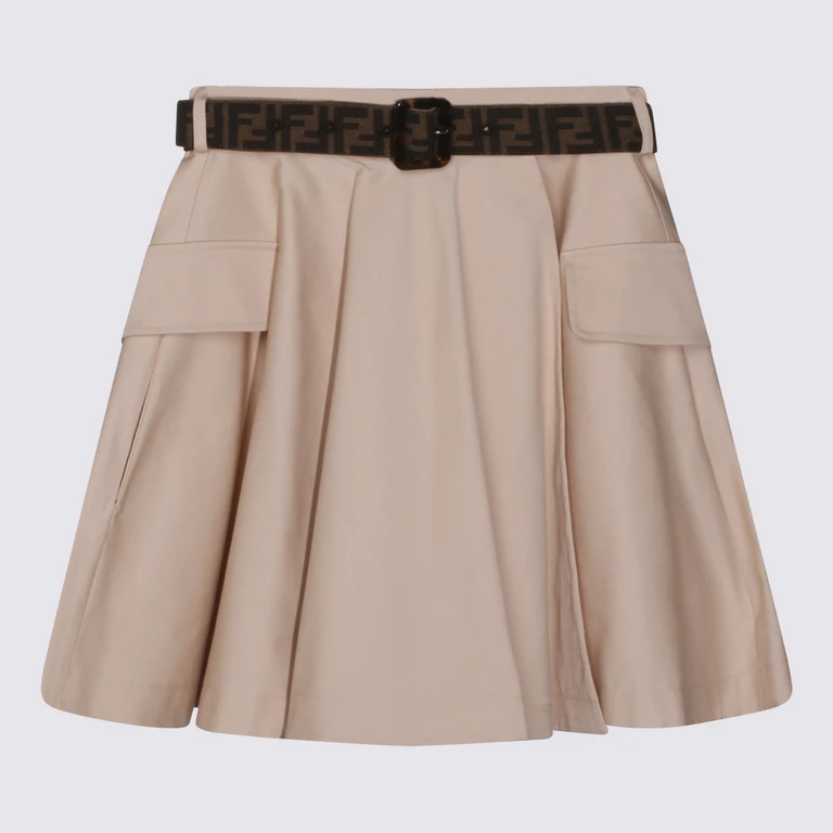 Fendi Skirts Linen _ Co - Kids
