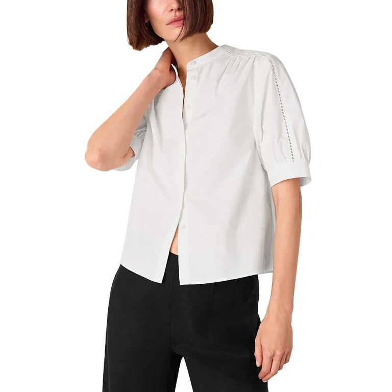 Whistles Short Sleeve Blouse