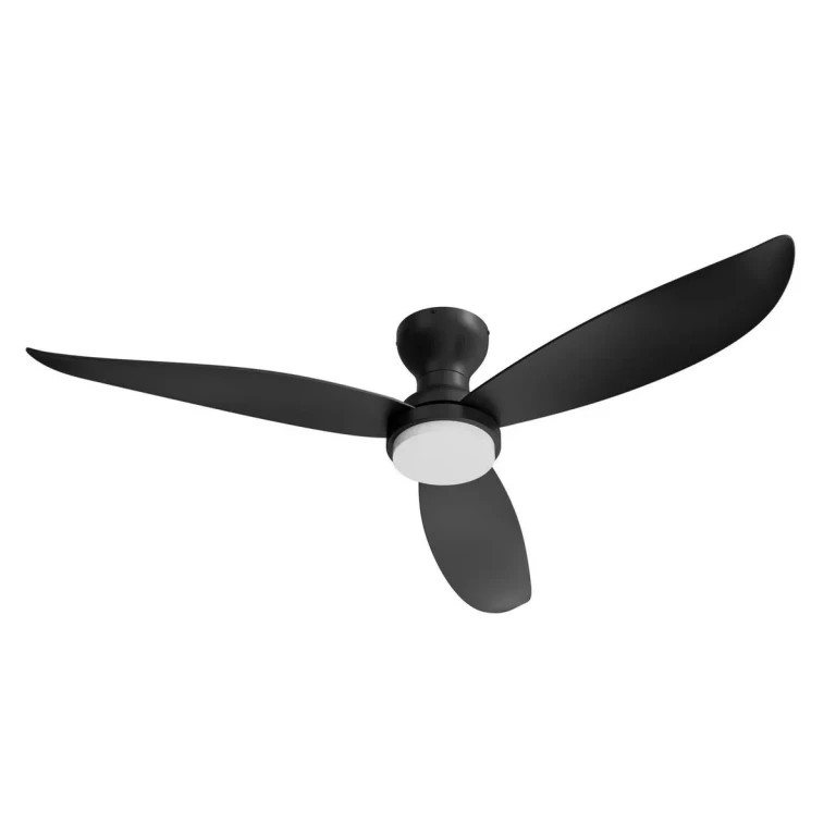 Black 52" Ceiling Fan from the Banks Collection