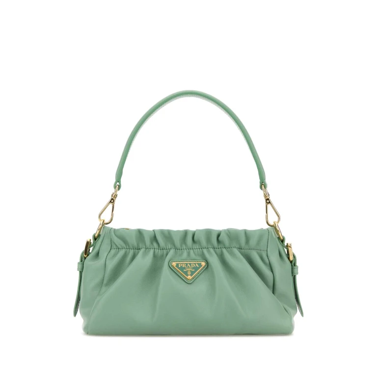 Mint Green Nappa Leather Handbag