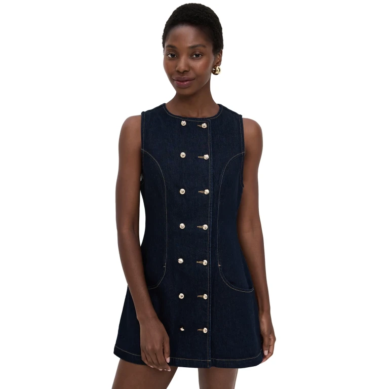 Retrofête Hanna Dress Indigo Rinse XXS