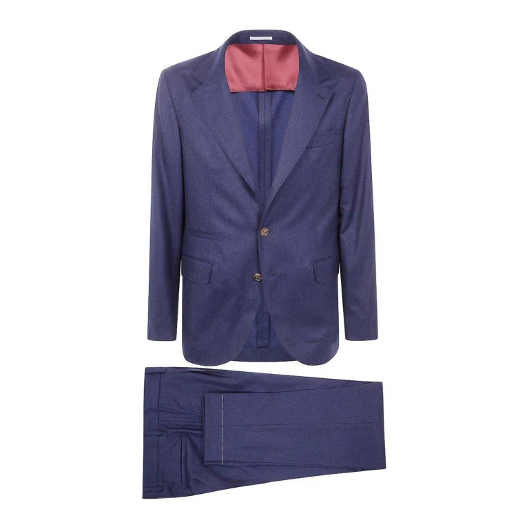 Brunello Cucinelli Costume De Cérémonie - Bleu