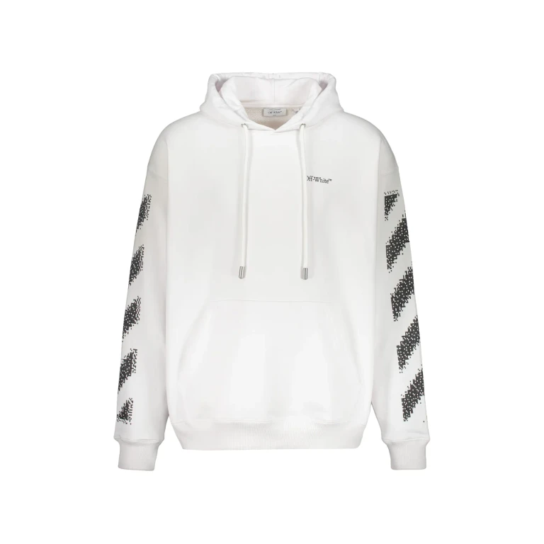 Off-White White Hoodie With Pocket