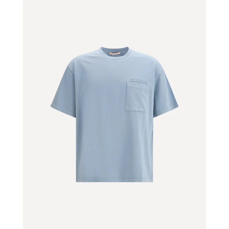 MARNI cotton jersey T-shirt with chest pocket Male 46