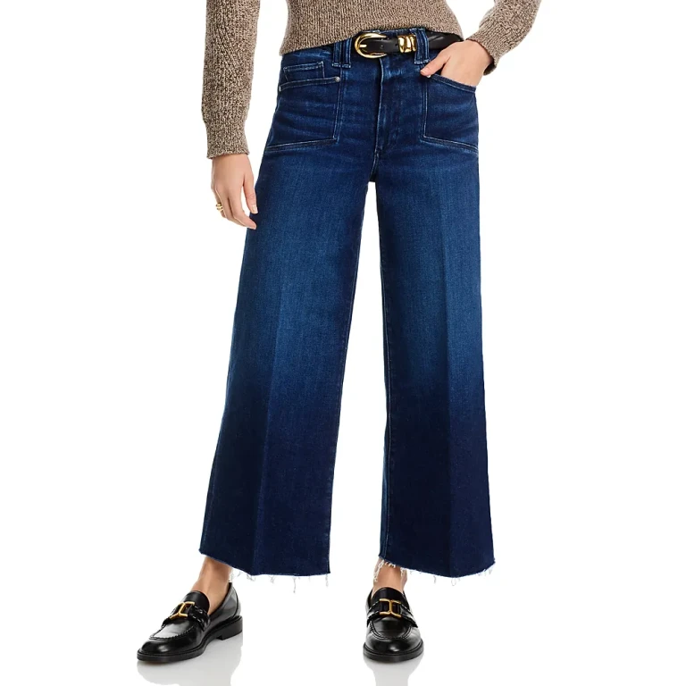 Paige Anessa High Rise Set In Pocket Jeans in Praline