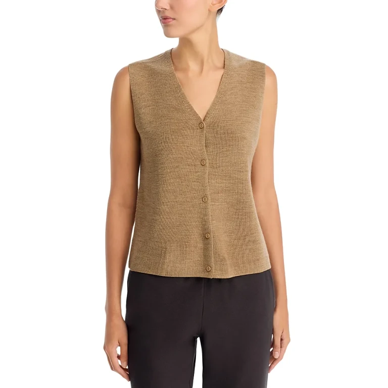 Eileen Fisher Wool Vest