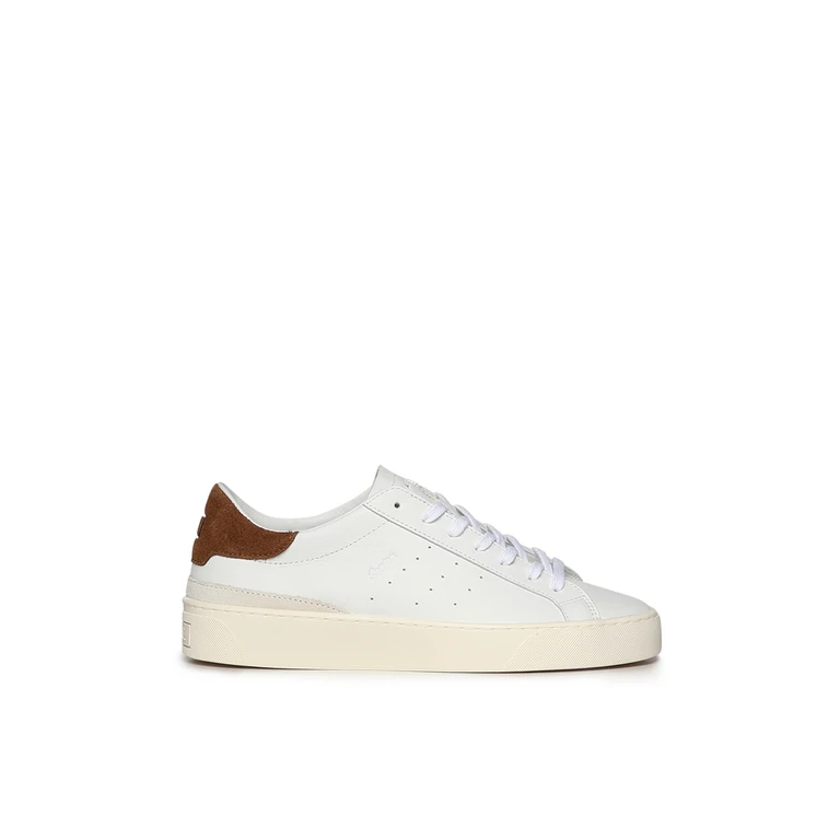 D. A.T. E. Sneakers Ivory Bluette Cowskin - Men
