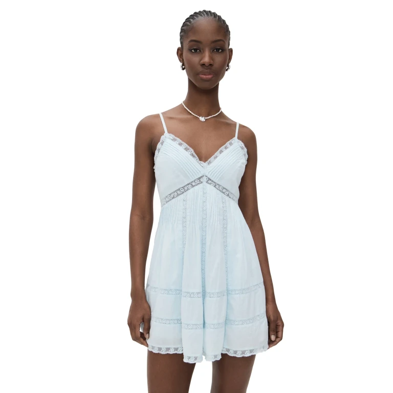 LoveShackFancy Docila Dress White L