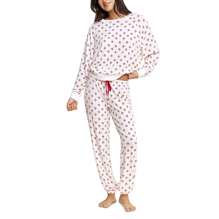 Honeydew Star Seeker Lounge Set in Lucky Hearts