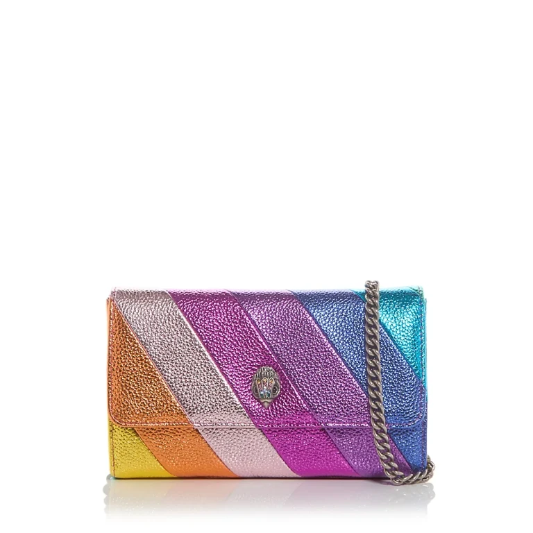 Kurt Geiger London Kensington Quilted Leather Wallet on Chain
