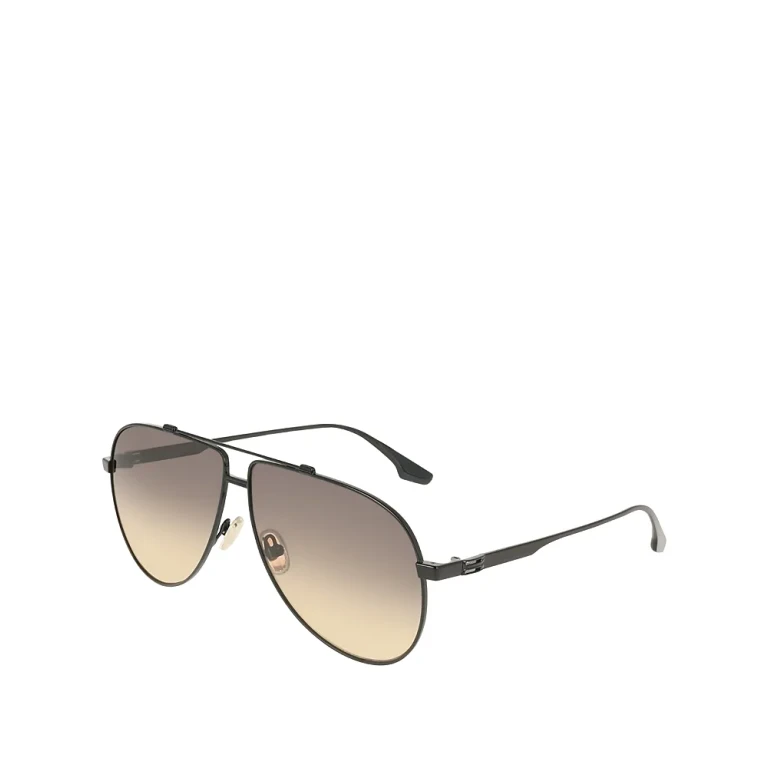 Victoria Beckham Buckle Aviator Sunglasses, 63mm