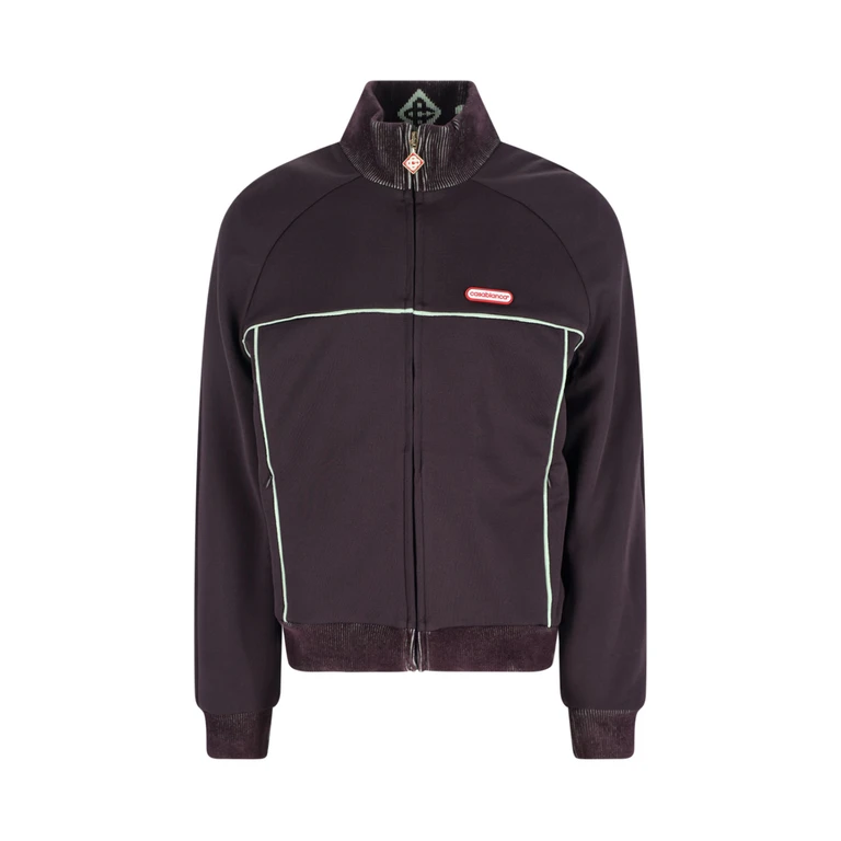 Casablanca Sweaters Violet Polyester - Men