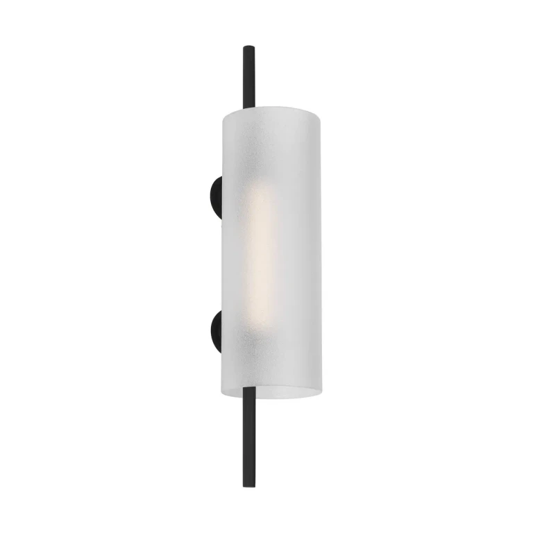 Nightshade Black LED Wall Sconce from the Trace Collection
