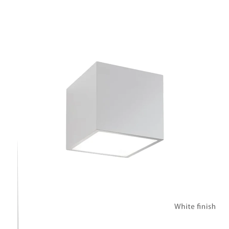Modern Forms Bloc 2-Light Outdoor Wall Light in White - WS-W9202-WT