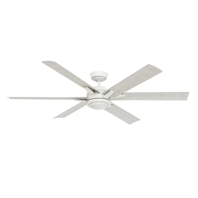 Fresh White 65" Ceiling Fan from the Melia Collection