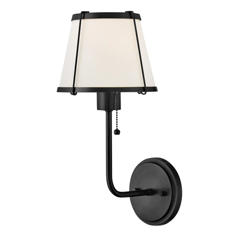 Black LED Wall Sconce from the Clarke Collection