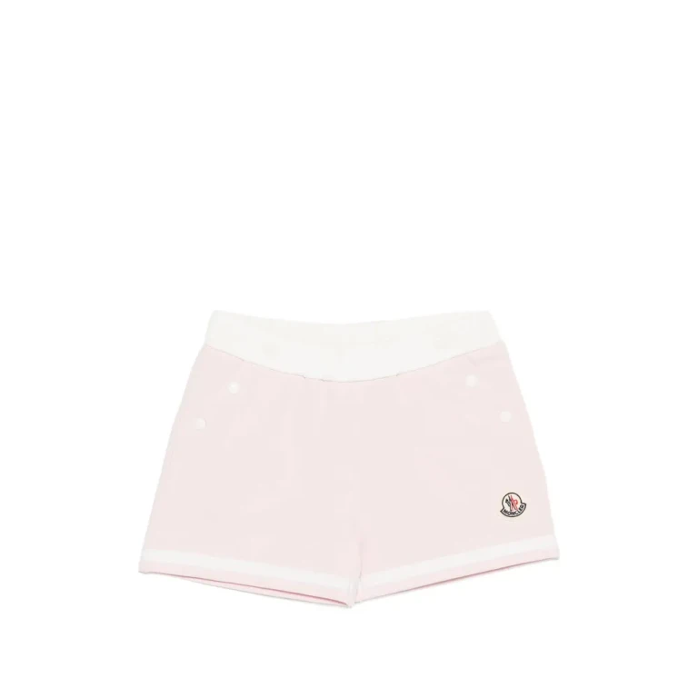 Moncler Button-detail Stripe-detail Shorts