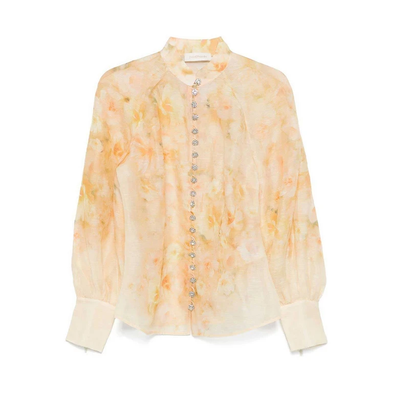 Zimmermann Crush Buttoned Blouse