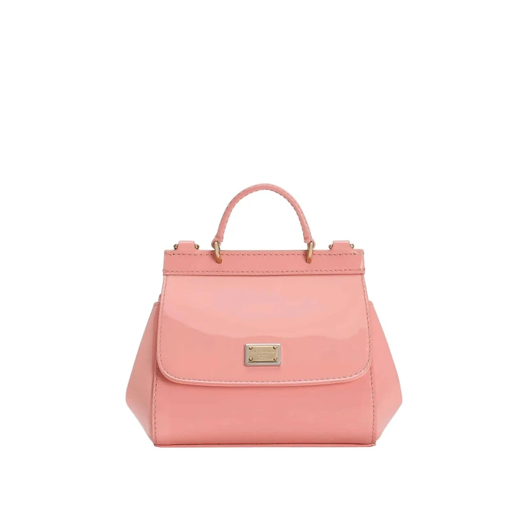 Dolce & Gabbana Jr Sac Porté Épaule - Rose