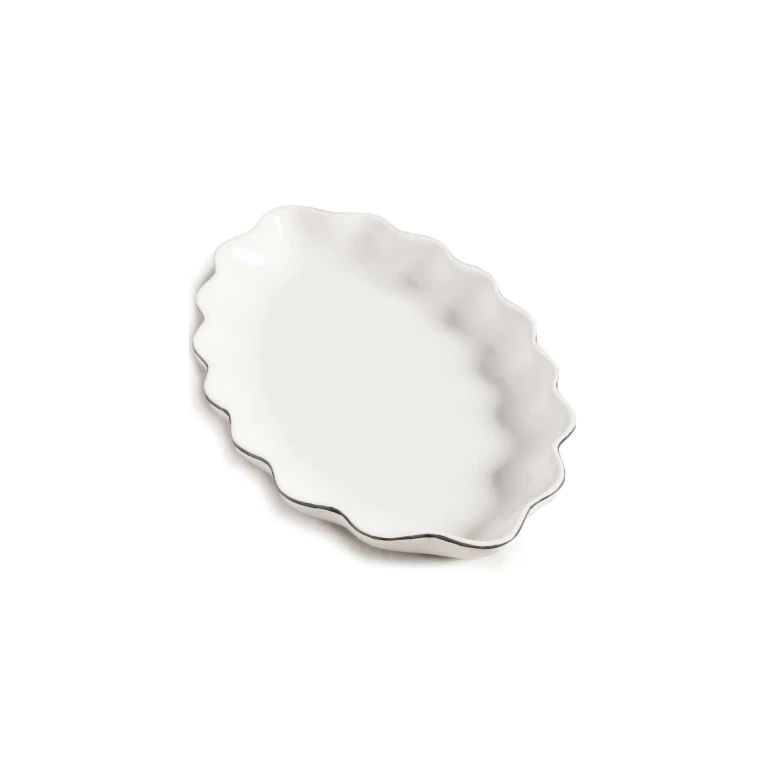 Kassatex Le Marais Tray White One Size