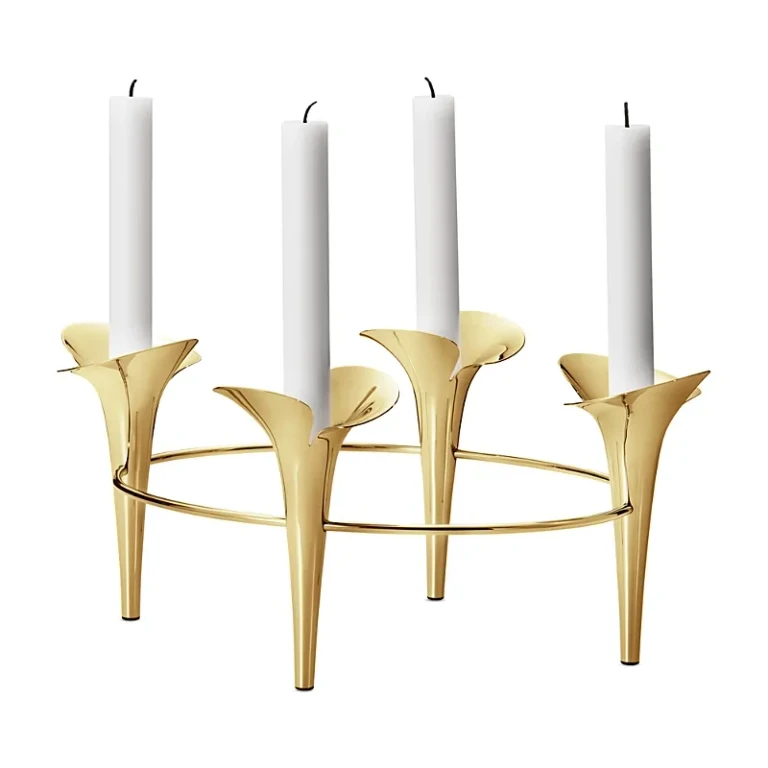 Georg Jensen Bloom Taper Candleholder