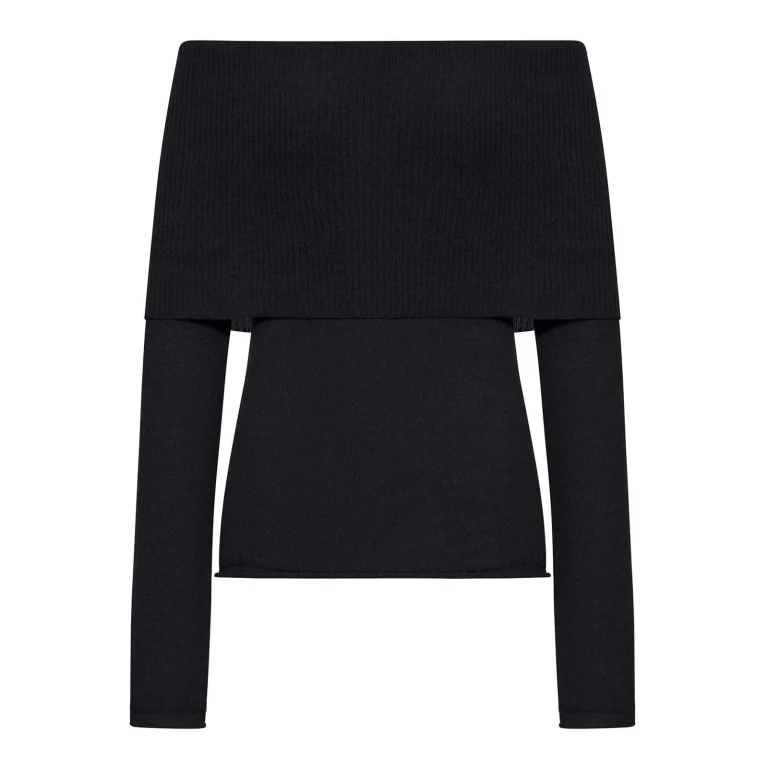 Roberto Collina Pull Col Rond - Noir