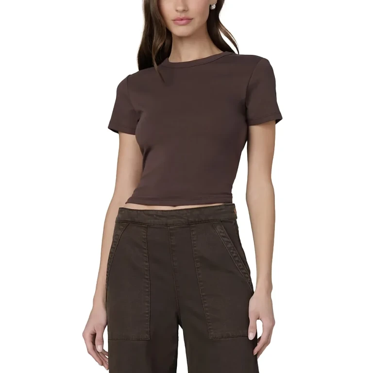 Joe's Jeans The Baby Tee Black L