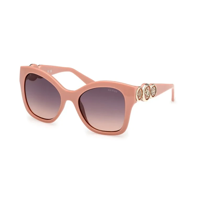Guess Gradient Brown Butterfly Ladies Sunglasses GU00197 72F 55