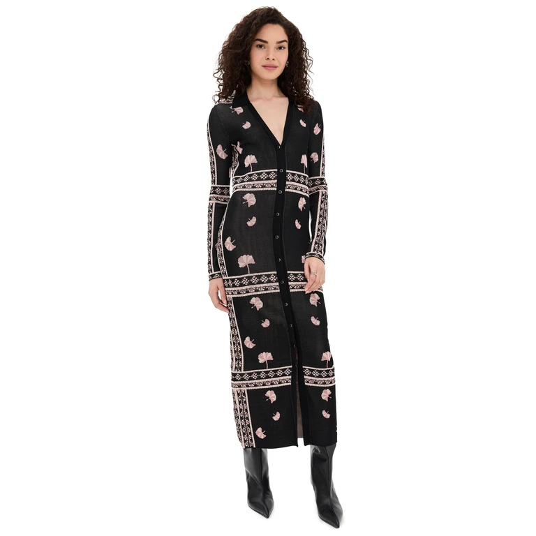 MISA Aquila Dress Ginko Border L