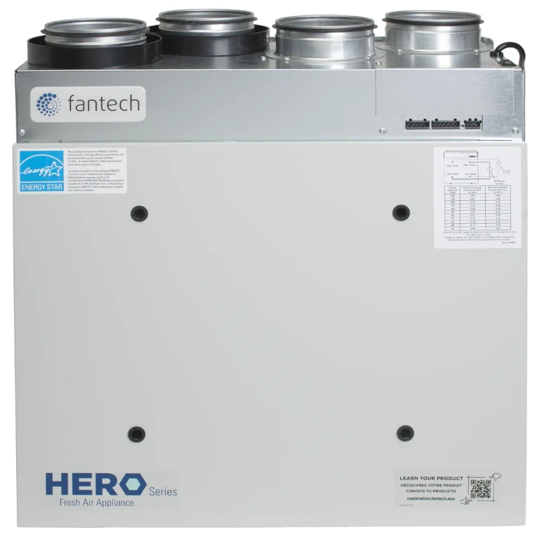 Fantech HERO 100E 102 CFM Energy Recovery Ventilator