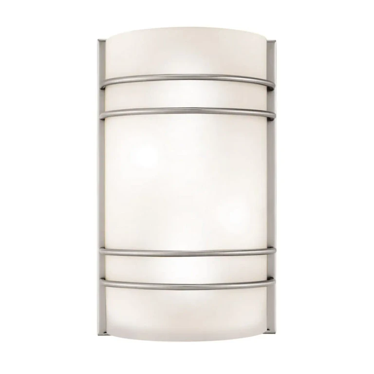 Access Artemis 2-Light 12" Wall Sconce in Brushed Steel