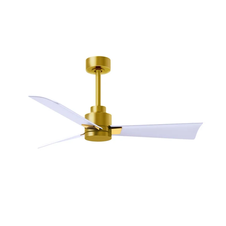 Brushed Brass 42" Ceiling Fan from the Alessandra Collection