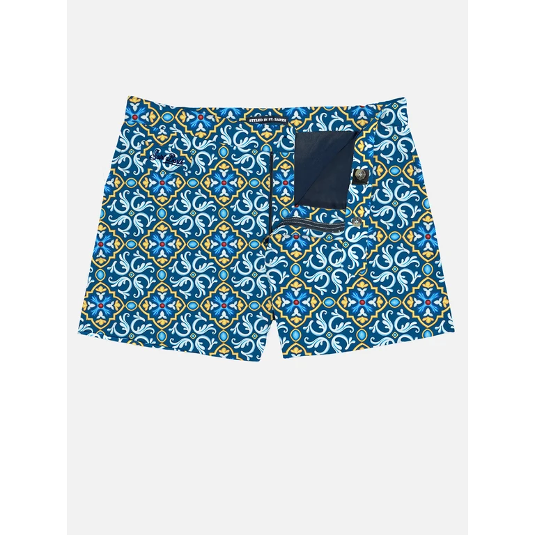 MC2 Saint Barth Harrys Navy Blue Swim Shorts