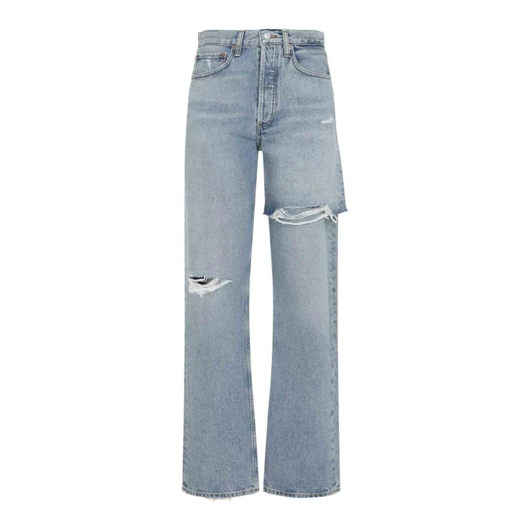 Agolde Jean Droit - Bleu