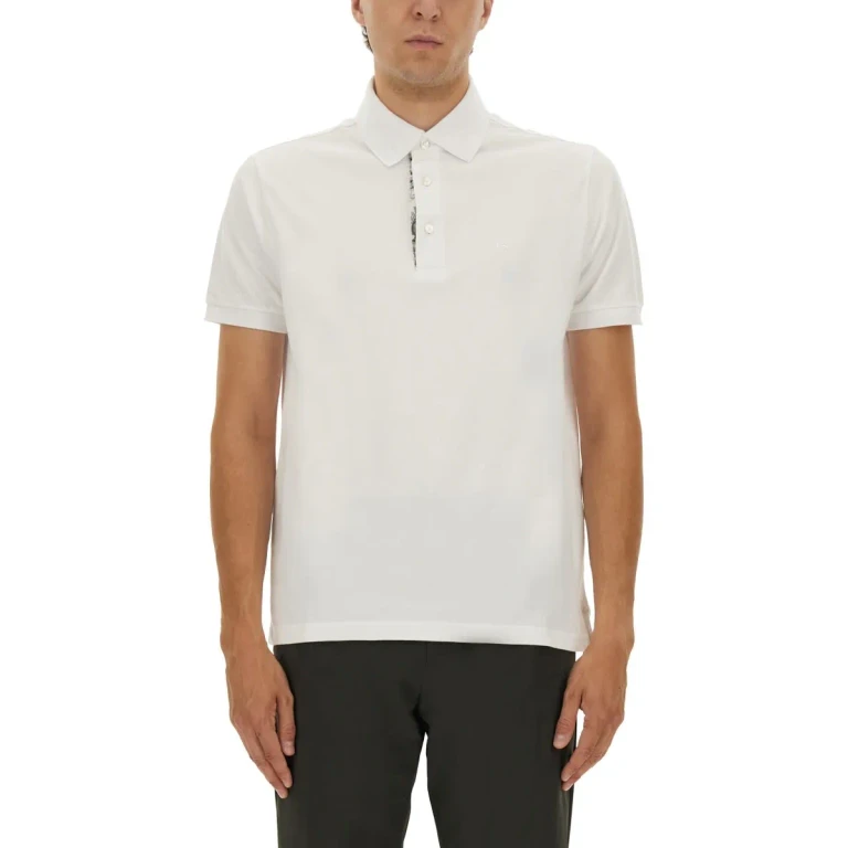 Etro Polo Shirt With Embroidered Pegasus