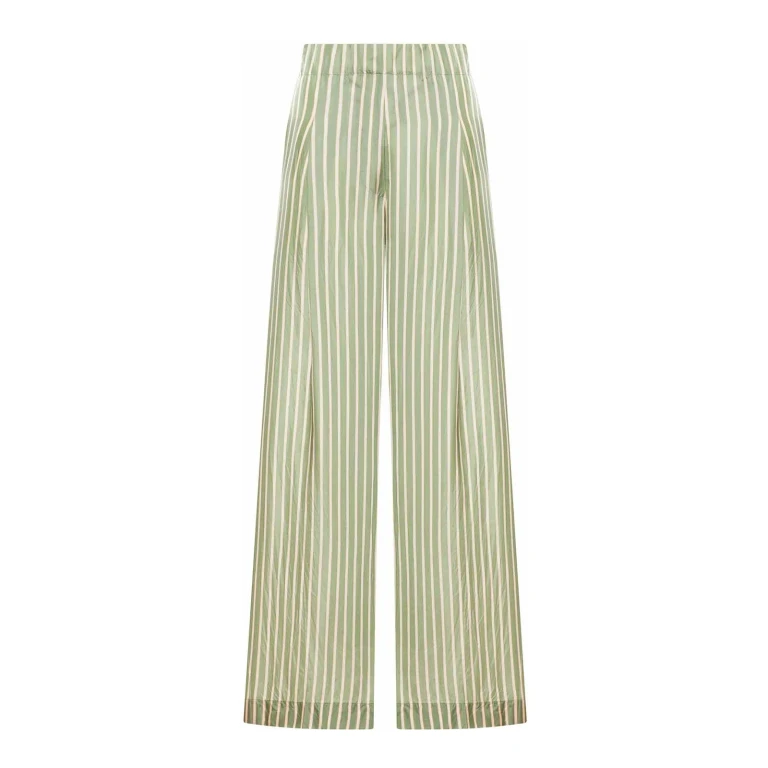 Dries Van Noten Pantalons Décontractés - Vert