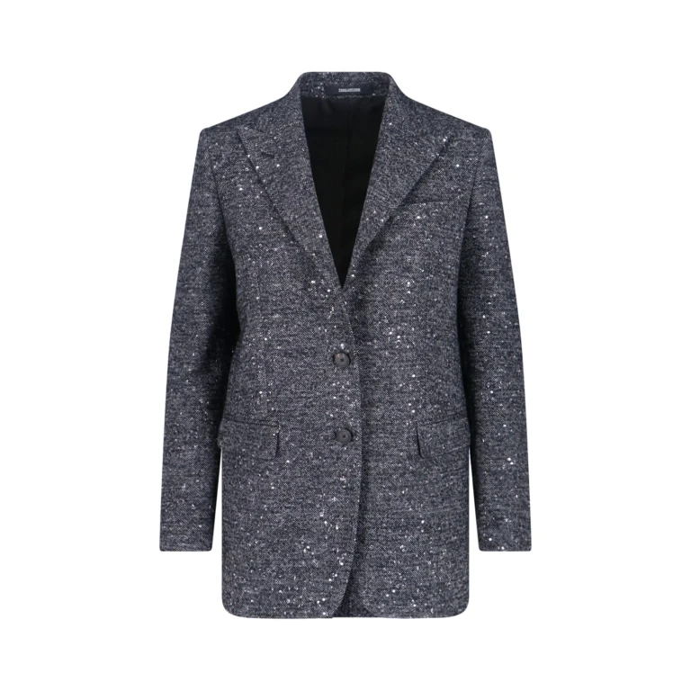 Tagliatore bertha Single-breasted Sequin Blazer