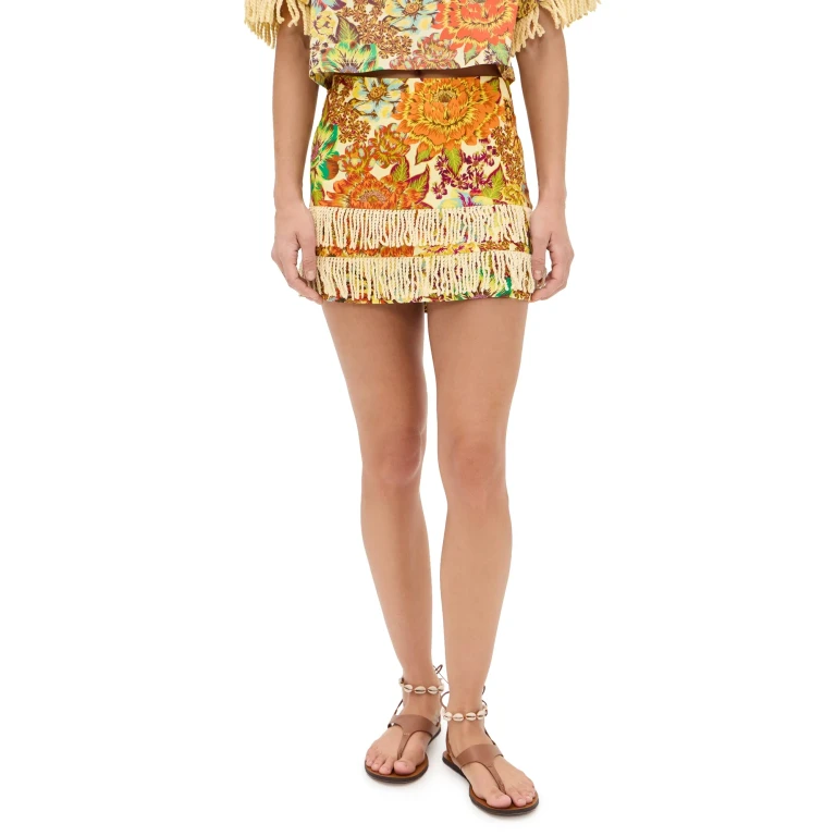 ALÉMAIS Lana Mini Skirt Multi 12