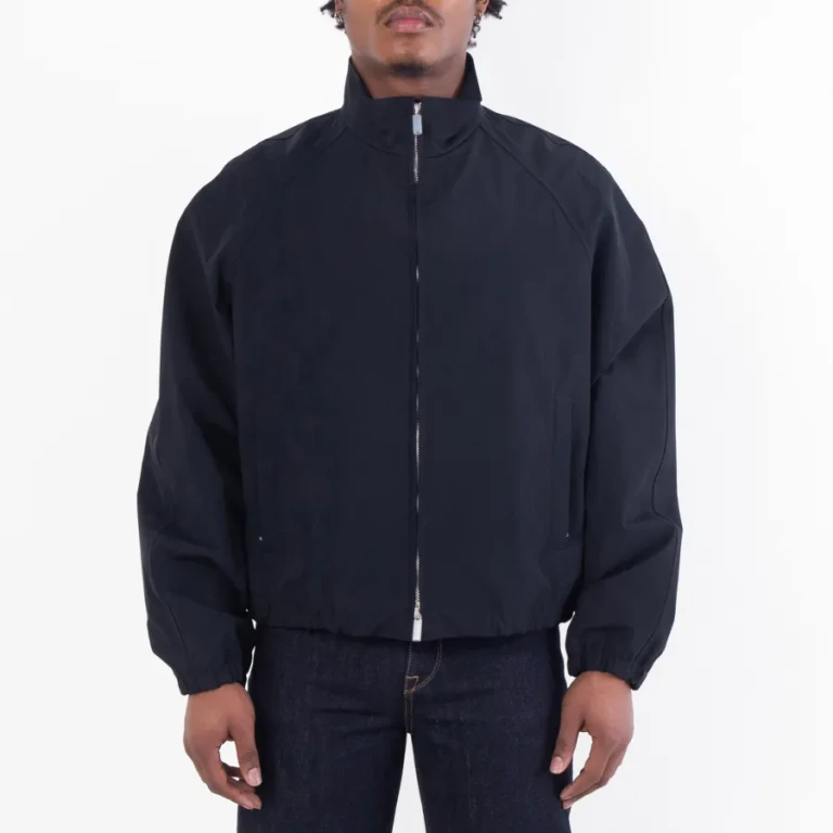 Ferragamo Black Nylon Sport Jacket