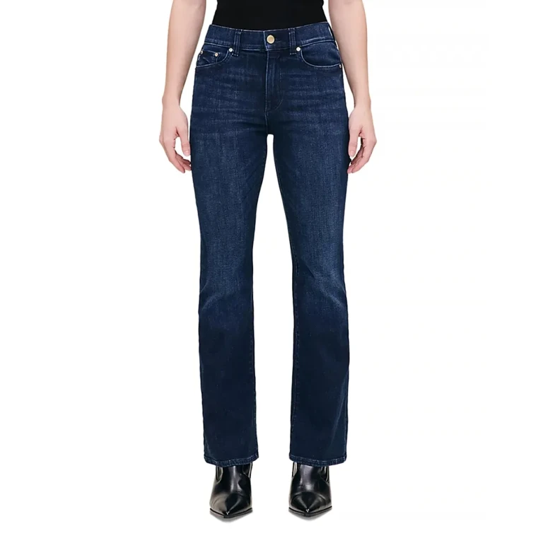DL1961 Petite Bridget Boot High Rise Instasculpt Jeans in Mediterranean