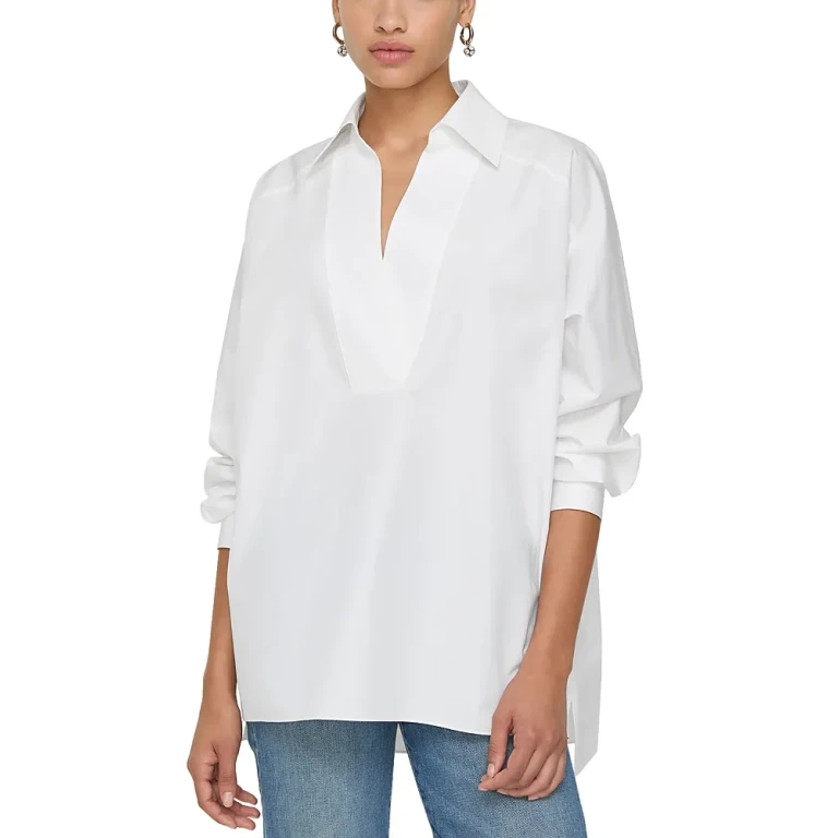 Lafayette 148 New York Oversized Popover Shirt