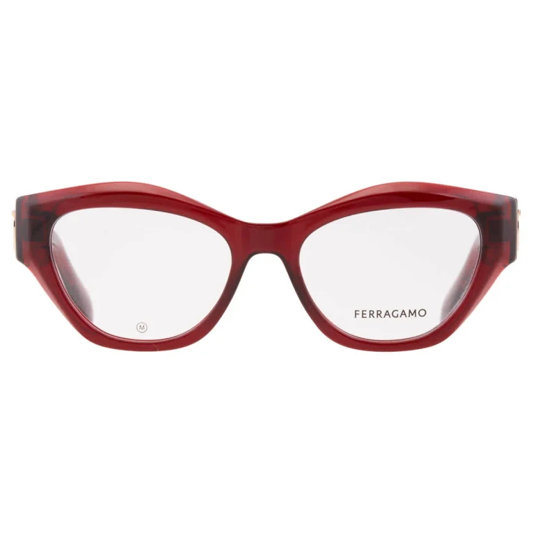Ferragamo Demo Cat Eye Ladies Eyeglasses SF2982 616 52