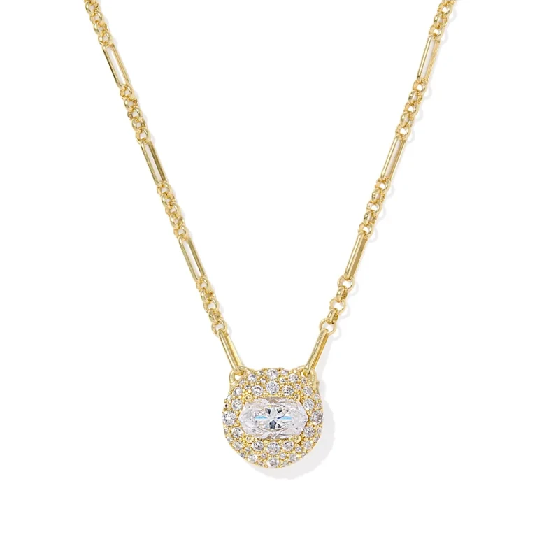 Kendra Scott Bella Crystal Pendant Necklace, 16-19