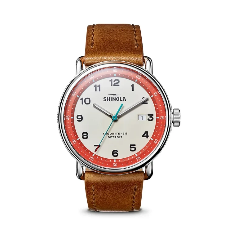 Shinola Canfield C56 43mm Watch cntnetlblu 43mm