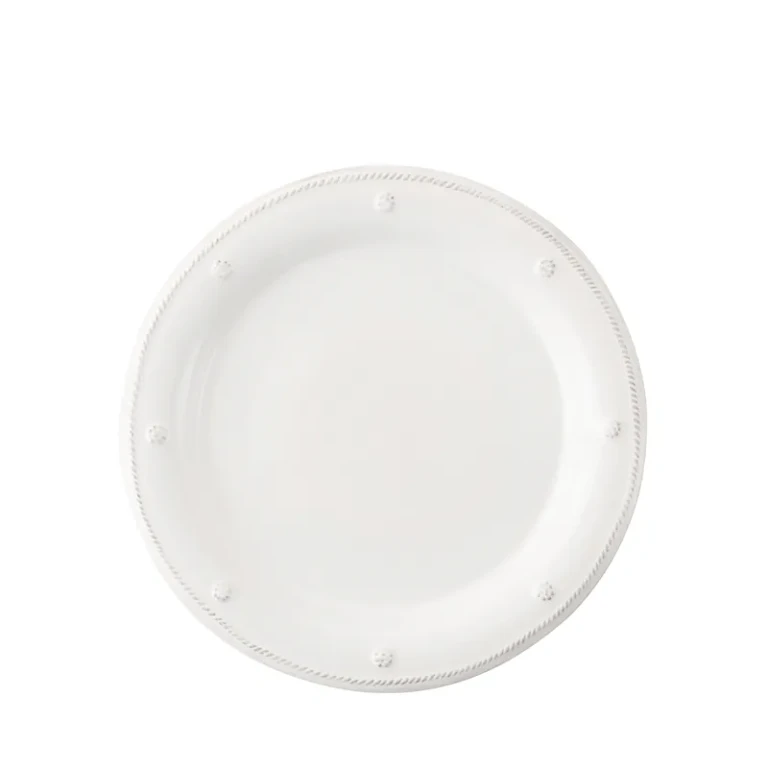 Juliska Berry & Thread Whitewash Dessert/Salad Plate