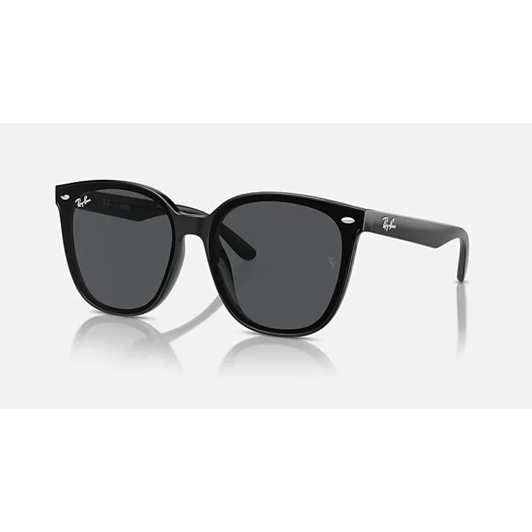 Ray Ban Dark Grey Square Unisex Sunglasses RB4423D 601/87 66