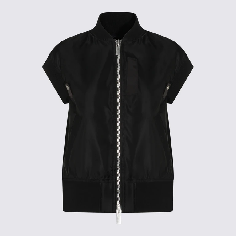 Sacai Jackets Black _ny - Women