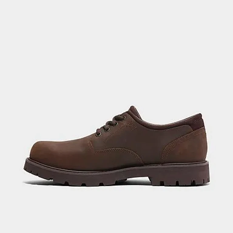 Timberland Men's Britton Road Waterproof Sneakerboots in Dark Brown Full Grain Size: 7.0