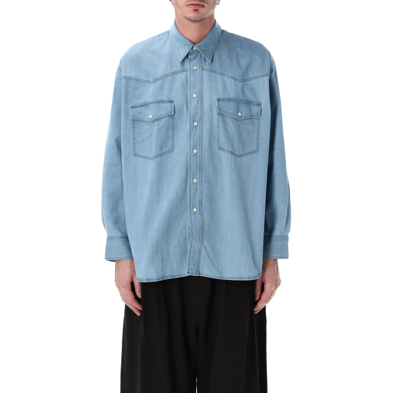 Shirt Men color Denim (SNM1467WWI)