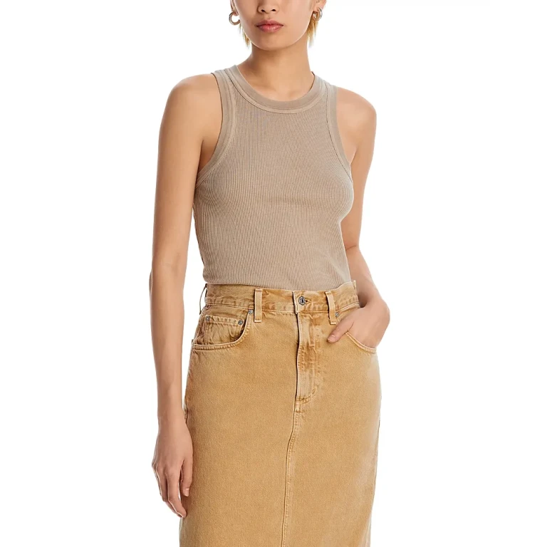 Citizens of Humanity Isabel Ribbed Tank Top